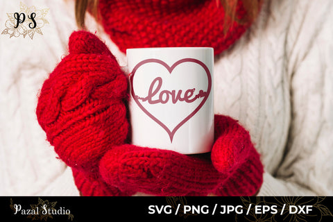 Heart Love Vector SVG Cut File SVG Pazal Studio 