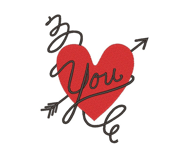 Heart Machine Embroidery Design, Instant Dowmload Embroidery/Applique DESIGNS Nino Nadaraia 