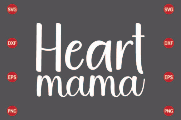 Heart Mama SVG CraftlabSvg29 
