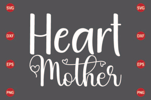 Heart Mother SVG CraftlabSvg29 