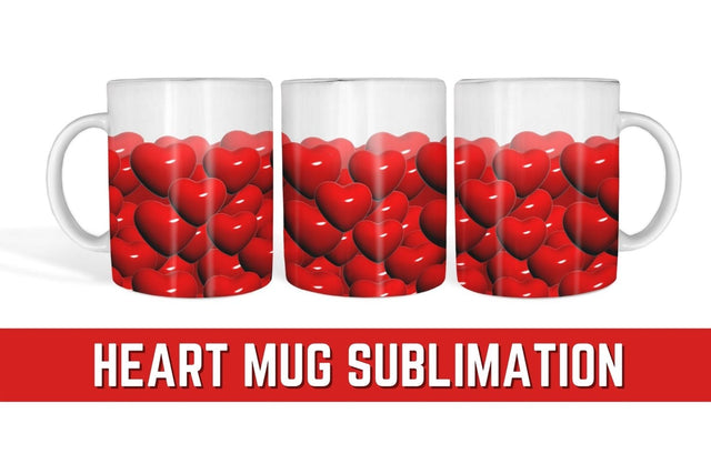 Heart Mug Sublimation Sublimation SvgOcean 
