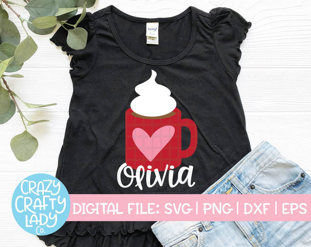 Heart Mug SVG Crazy Crafty Lady Co. 