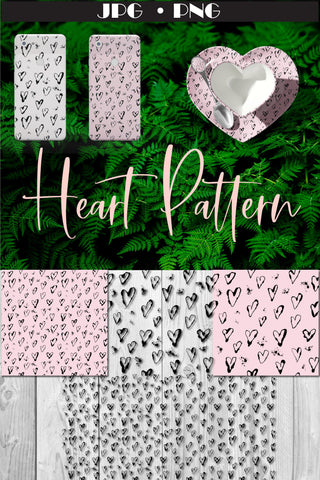 Heart Pattern, Valentine Digital Paper Digital Pattern Natasha Prando 