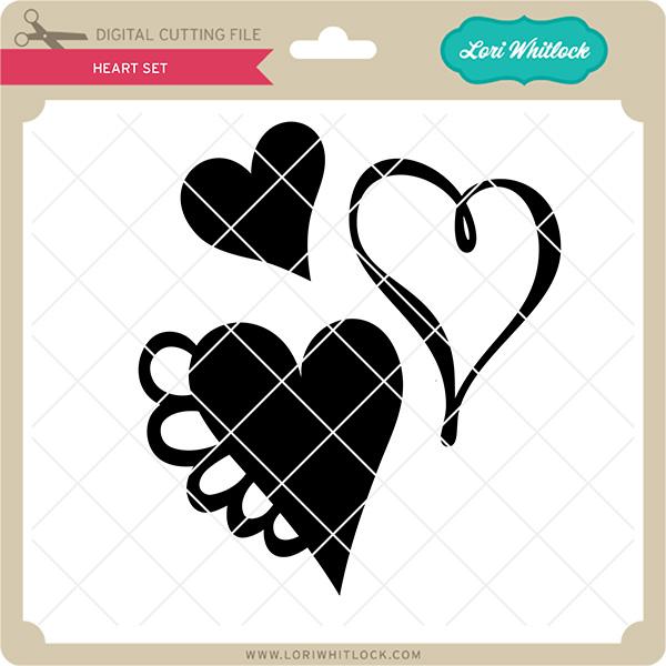 Heart Set SVG Lori Whitlock 