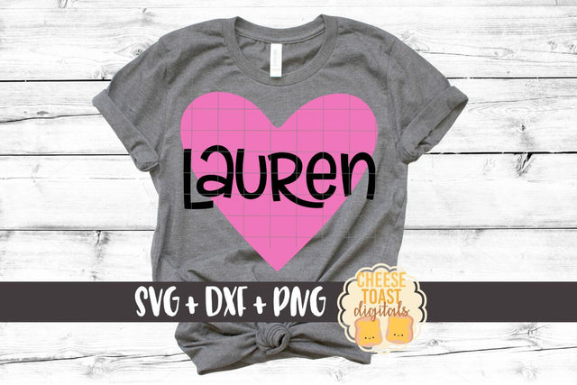 Heart - Solid - Valentine's Day SVG PNG DXF Cutting Files SVG Cheese Toast Digitals 