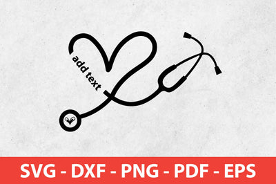 Heart Stethoscope SVG SVG shah alam 