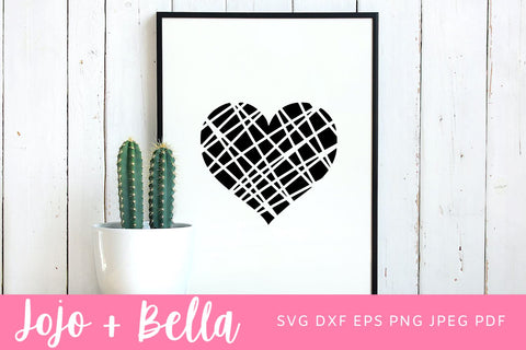 Heart SVG Bundle, Heart Svg, Valentines Day Svg, Grunge Heart SVG, Polka Dot Heart Svg, Valentines Sign Svg, Svg files for Cricut and Silhouette SVG Jojo&Bella 