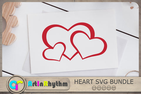 Heart Svg Bundle, Hearts Svg, Heart Cliparts, Valentine's Day Svg SVG Artinrhythm shop 