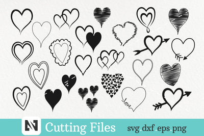 Heart Svg Bundle, Valentine Svg, Valentine's Day Svg SVG Pinoyart Kreatib 