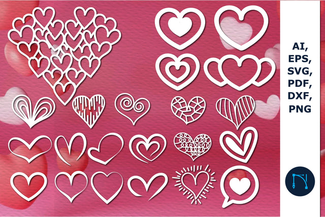 Heart SVG Bundle, Valentine's Days svg SVG MD JOYNAL ABDIN 