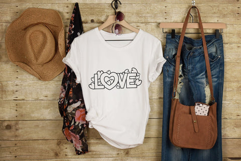 Heart SVG, Love SVG with Hearts, Valentines Day Design. SVG Elinorka 