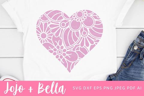 Heart Svg, Plaid heart svg, Leopard Print Heart Svg, Swirly Heart Svg, Love Svg, Valentine Svg, Heart Clipart, Heart Svg SVG Jojo&Bella 