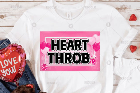 Heart throb SVG Sublimation Regulrcrative 