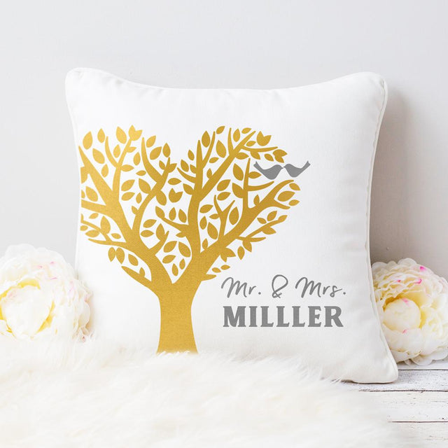 Heart Tree with Love Birds - for Wedding Anniversary Gift SVG Chameleon Cuttables 