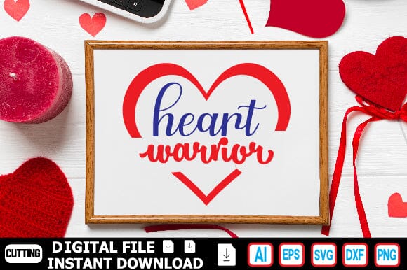 Heart Warrior SVG Craftlabsvg24 