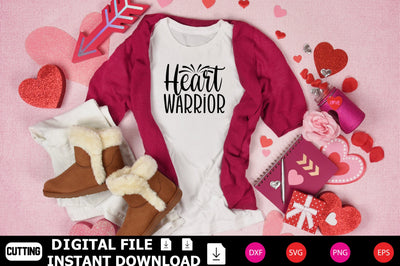 Heart Warrior SVG Shahin alam 