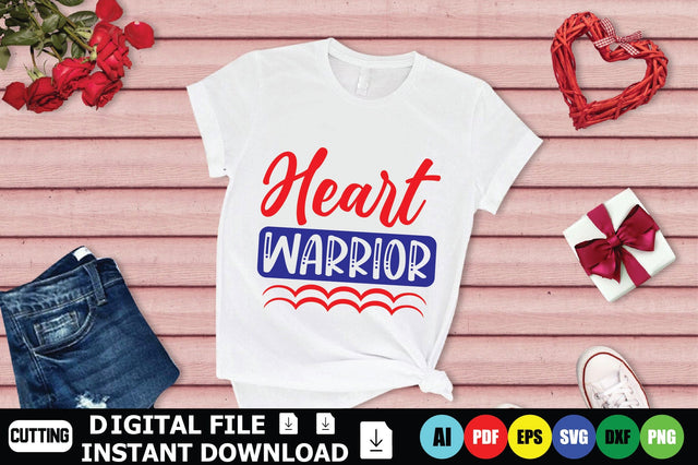 Heart Warrior SVG Shahin alam 