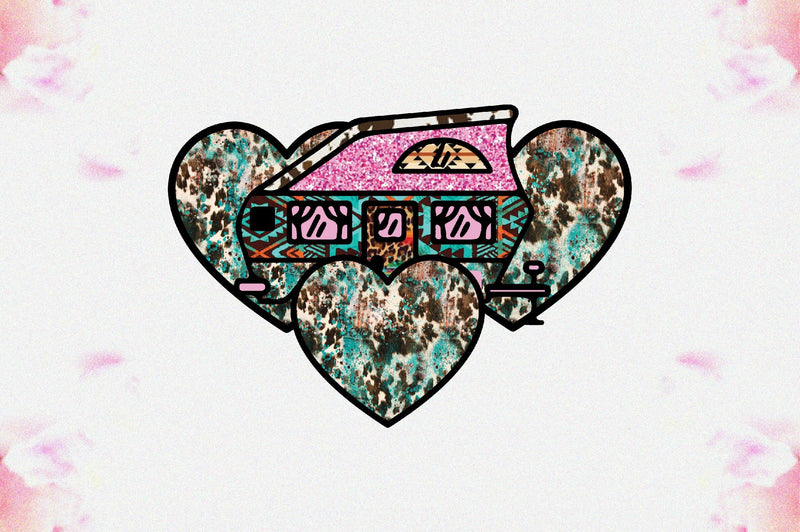 Heart Western Camper Sublimation Sublimation Jagonath Roy 