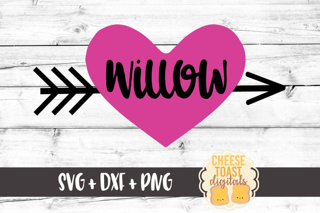 Heart With Arrow SVG Cheese Toast Digitals 
