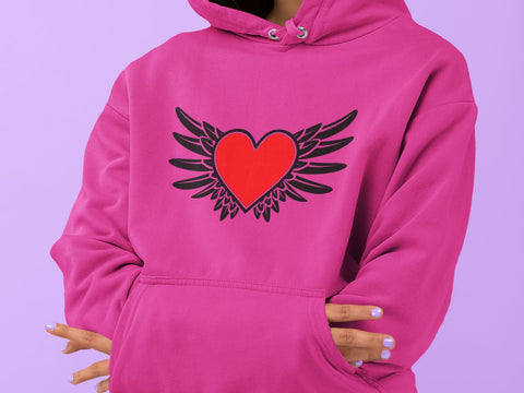 Heart with Wings SVG Mini Bundles SVG CreativeStudioTM 