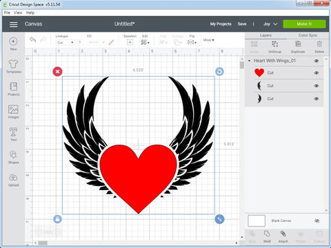 Heart with Wings SVG Mini Bundles SVG CreativeStudioTM 