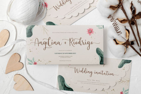 Heartache Font Allouse.Studio 