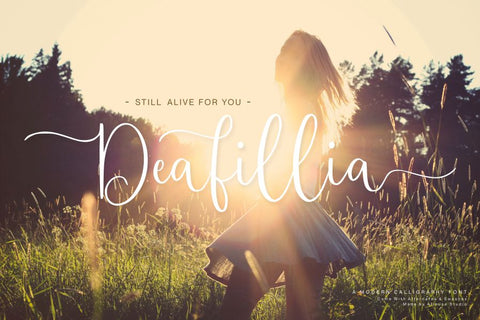 Heartache Font Allouse.Studio 