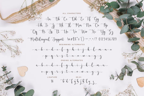 Heartache Font Allouse.Studio 