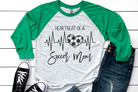 Heartbeat Of A Soccer Mom SVG Morgan Day Designs 
