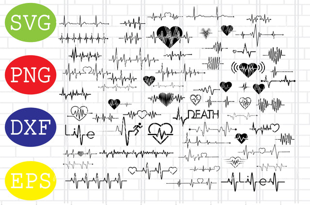 Heartbeat SVG, Nurse SVG, Doctor SVG, Healthcare Svg, Stethoscope Svg SVG DigitalSvgFiles 