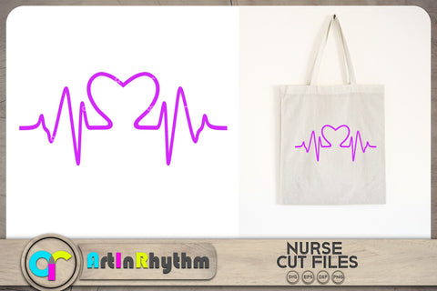 Heartbeat SVG / Nurse SVG / Doctor SVG SVG Artinrhythm shop 