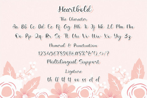 Heartbold Font Qwrtype Foundry 