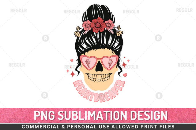 Heartbreaker SVG Sublimation Regulrcrative 
