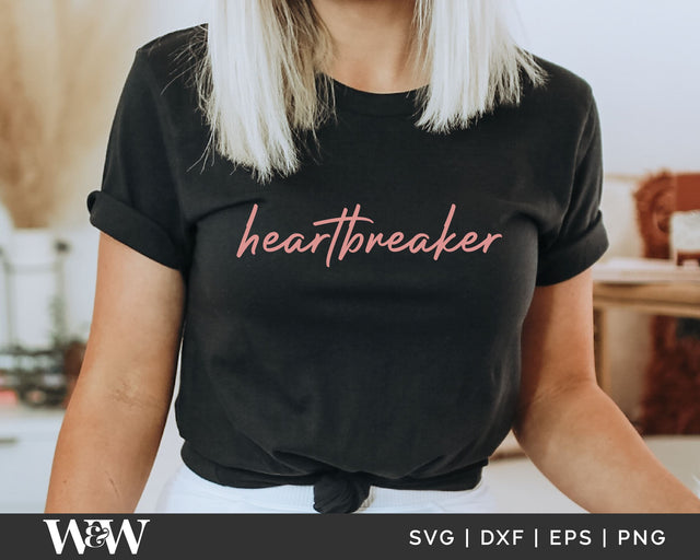Heartbreaker SVG | Valentine SVG SVG Wood And Walt 