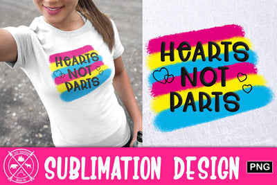 Hearts not parts Sublimation Design Sublimation Last Frontier Design Co. 