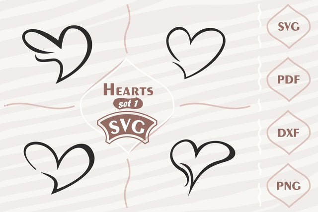 Hearts set 1 - SVG bundle SVG Digital Mojito 