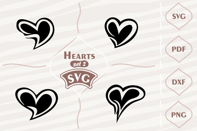 Hearts set 2 - SVG bundle SVG Digital Mojito 