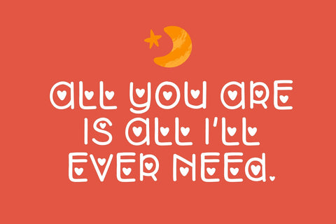 Hearts Sticky Notes Font Font FontDuo 