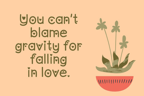 Hearts Sticky Notes Font Font FontDuo 