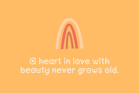 Hearts Sticky Notes Font Font FontDuo 