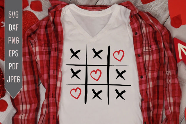 Hearts Tic Tac Toe Svg. Love Always Wins Svg. Love Wins Svg. Valentines Tic Tac Toe Svg. TicTacToe Svg. Dxf, Eps, Png, Jpg, Pdf. SVG Mint And Beer Creations 