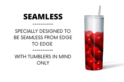 Hearts Tumbler Sublimation Sublimation SvgOcean 