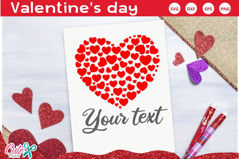 Hearts valentines day SVG for craftters SVG Cute files 