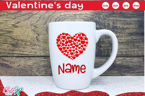 Hearts valentines day SVG for craftters SVG Cute files 