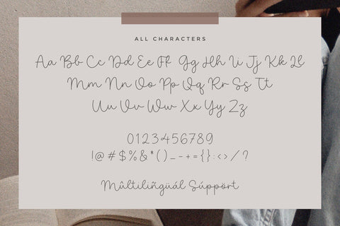 Heather Violeta- Handwritten Script font Font Timur type 