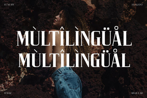 HEAVEN MINE Typeface Font Storytype Studio 