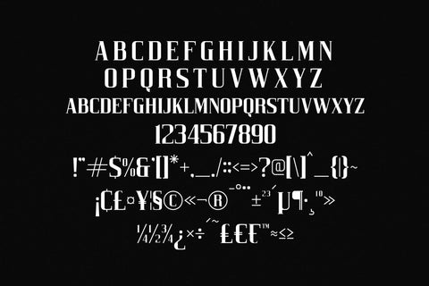 HEAVEN MINE Typeface Font Storytype Studio 