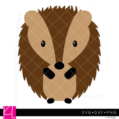 Hedgehog SVG Kelly Lollar Designs 