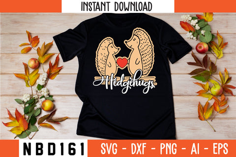 Hedgehugs SVG Design SVG Nbd161 