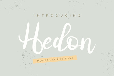 Hedon Script Font Vultype Co 